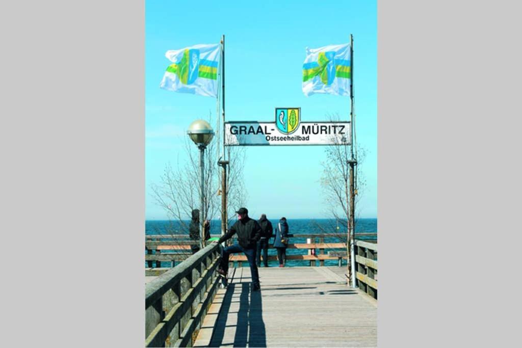 Ostsee-Ferienwohnung Uhlnuest Graal-Mueritz Gelbensande 외부 사진
